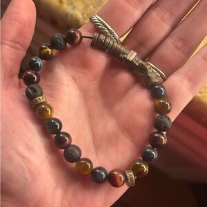 Ferragamo Beaded Bracelet with Mixed Colors